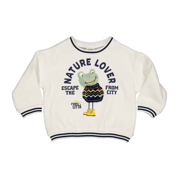 Sudadera niño Nature Lover Baby Birba Trybeyond