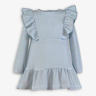 Vestido de niña azul 380620V Miranda Textil