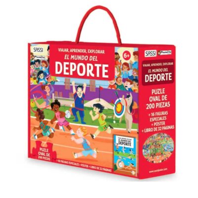 El mundo del deporte Libro Interactivo Manolito Books