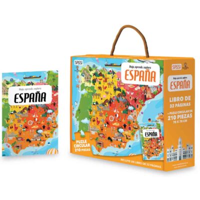Libro España + Puzzle Manolito Books