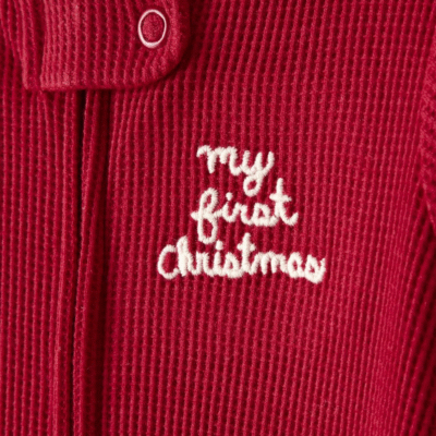 Pijama enterizo "my first christmas" Carter's