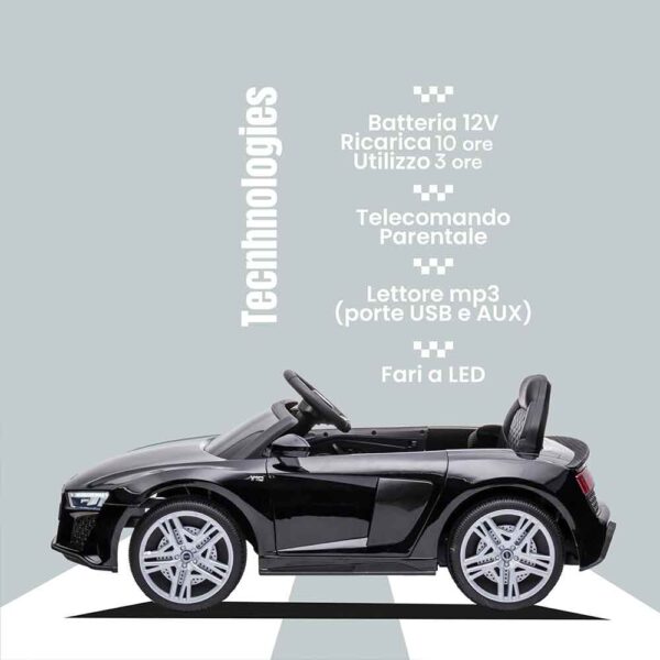 Coche Eléctrico para Niños Audi R8 Sport Baroni Toys