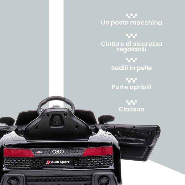 Coche Eléctrico para Niños Audi R8 Sport Baroni Toys