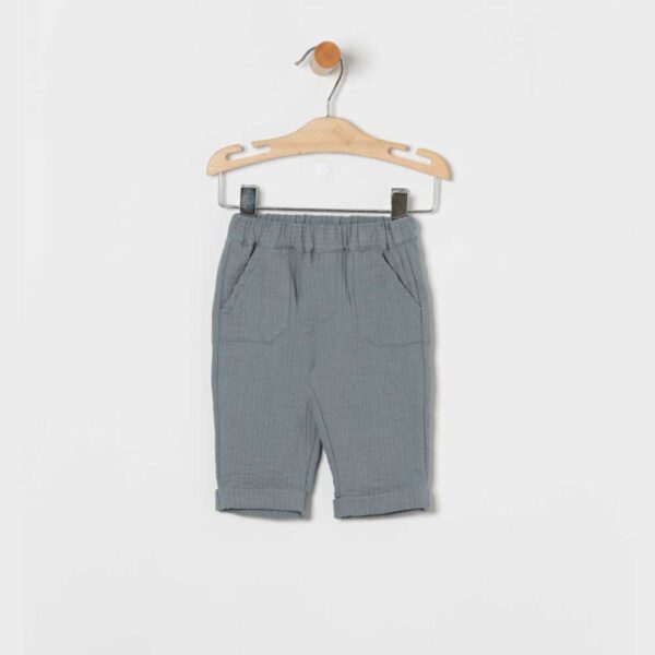 Conjunto jersey y pantalón elástico bebé niño Coco Acqua