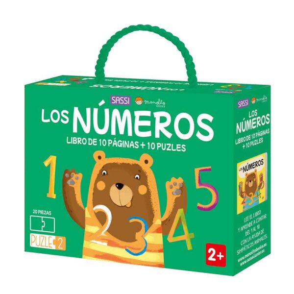 Libro Los Numeros + Puzzle Manolito Books
