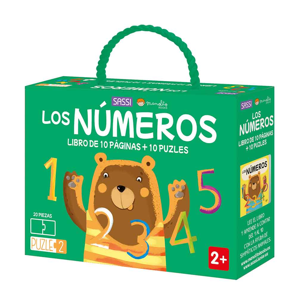 Libro Los Numeros + Puzzle Manolito Books