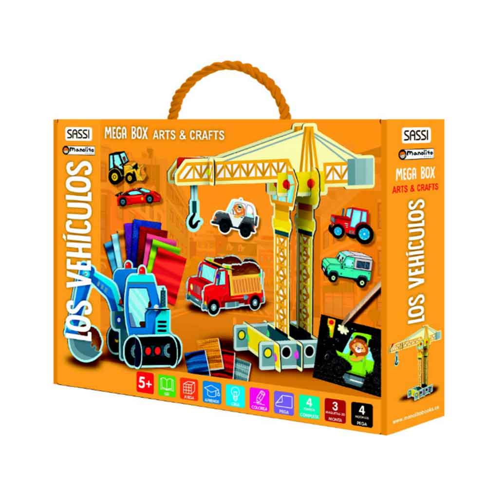 Libro-Juego Educativo Los Vehículos Manolito Books