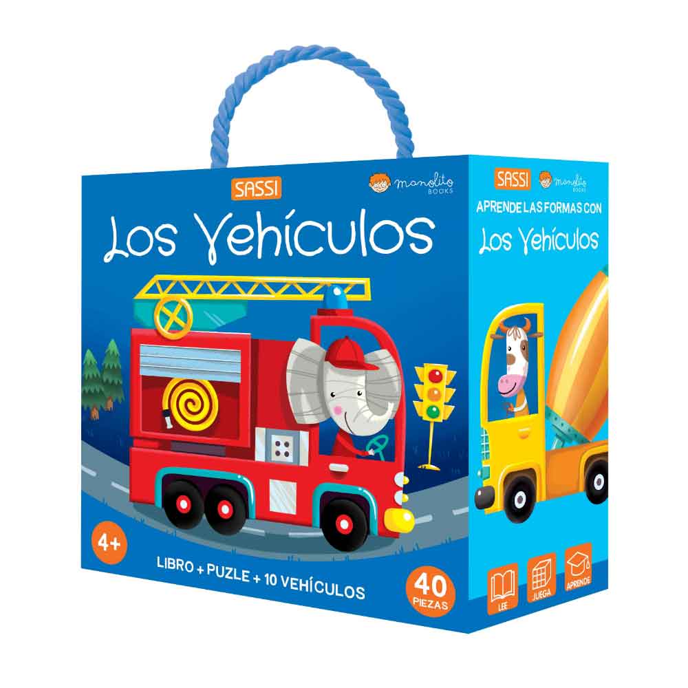 Libro Puzzle Los Vehículos Manolito Books