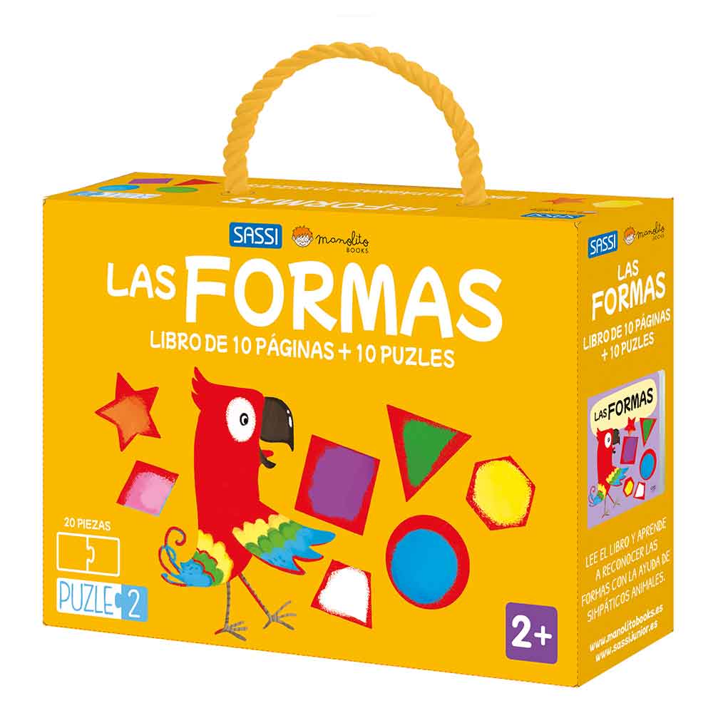 Libro y Puzzle las Formas de Manolito Books