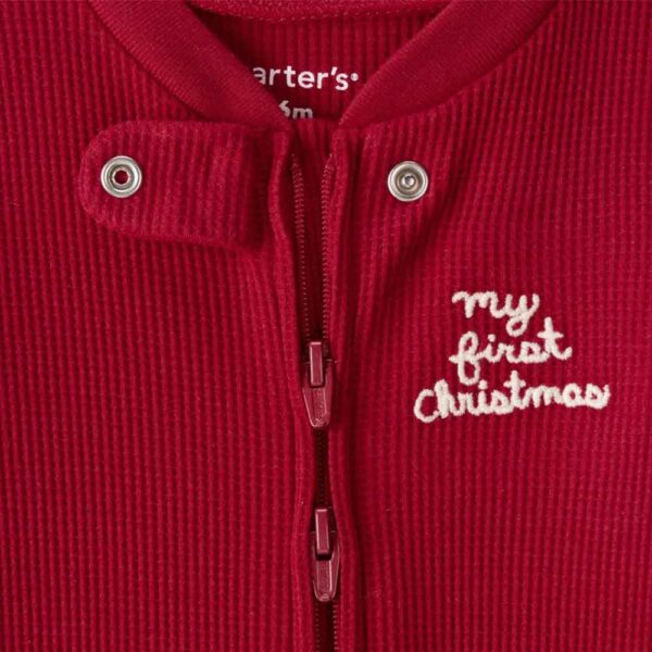 Pijama enterizo "my first christmas" Carter's