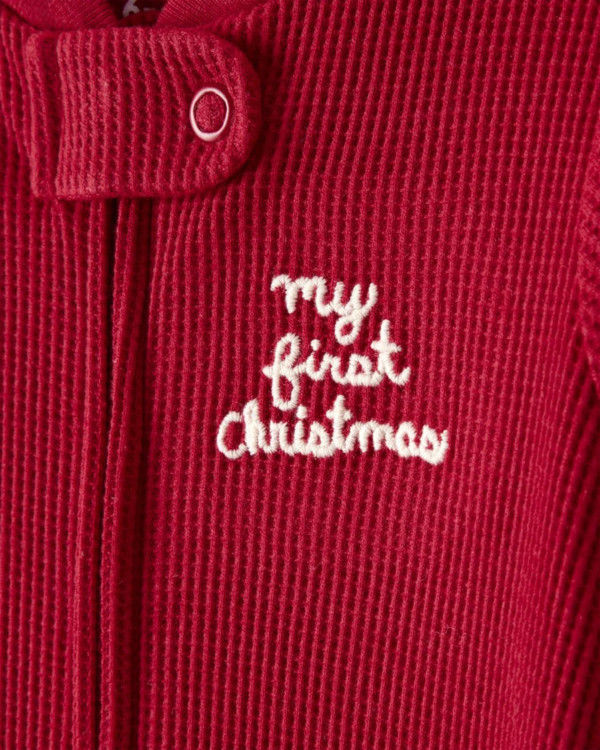 Pijama enterizo "my first christmas" Carter's
