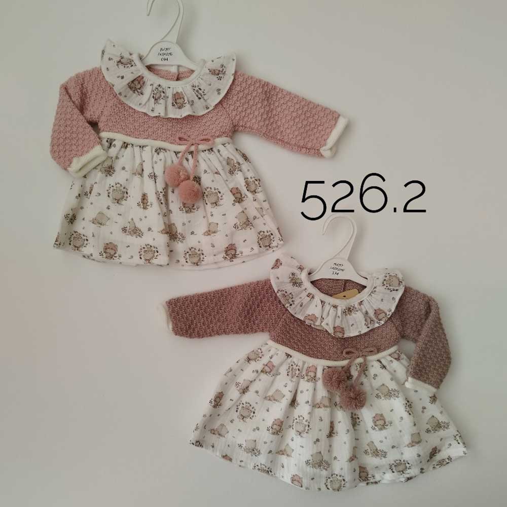 Vestido Tela punto 526.2 Maquillaje Baby Fashion
