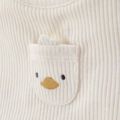 Pack tres baberos algodón diseño aves Carter's