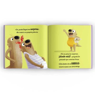 Libro La Nutria Ete espera un hermanito Manolito Books