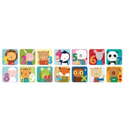 Libro + Juego Memo Números - Juega y Aprende Manolito Books