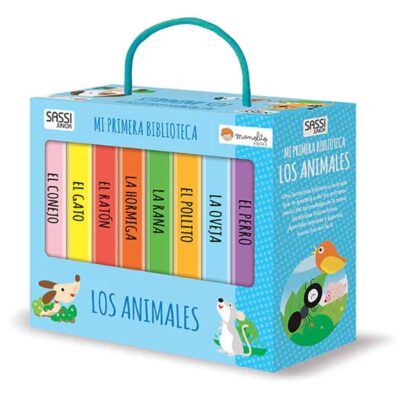 Libro Los Animales Mi Primera Biblioteca Manolito Books