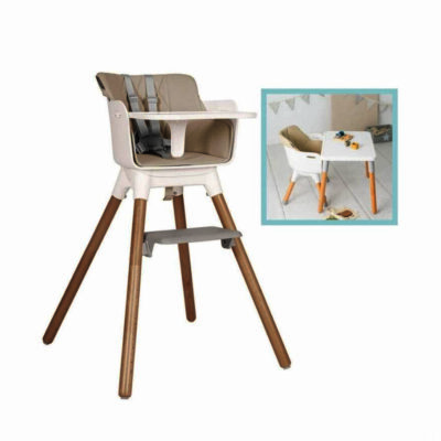 Trona + set mesa + silla Kombo beige Olmitos