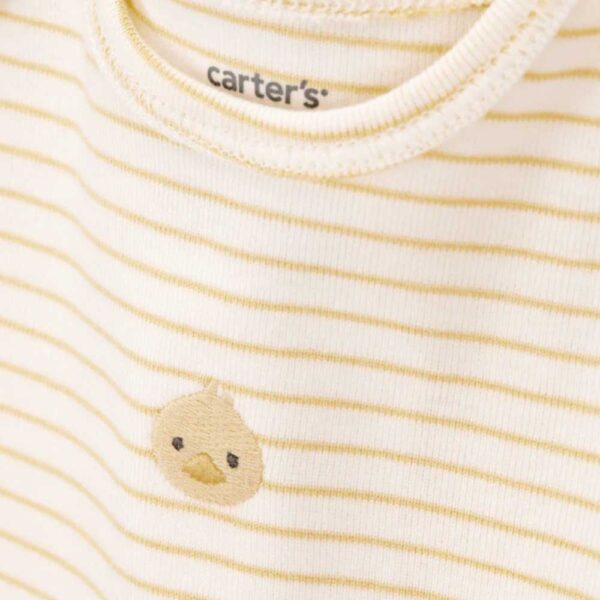 Conjunto 3 piezas chaqueta y pantalón terry y body Pato Carter's