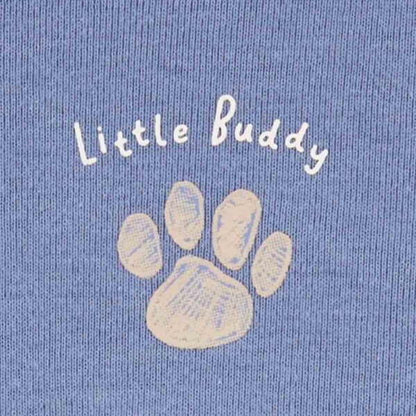 Pack de seis bodies de manga larga estampado de perro Carter's