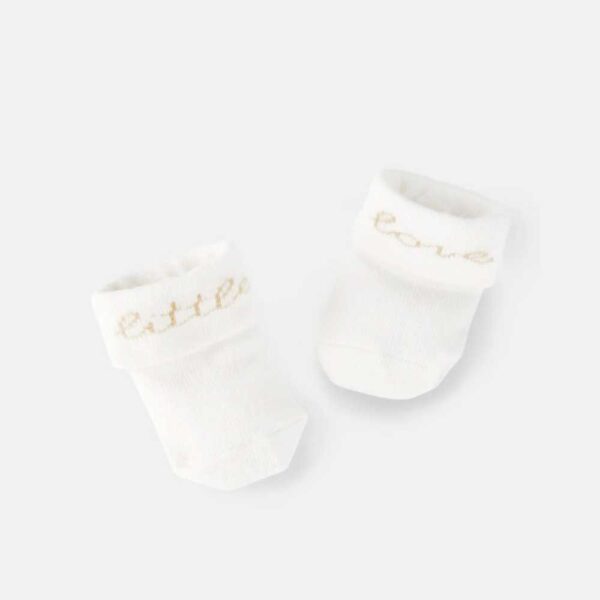 Pack de 2 pares de calcetines en algodón con puño plegable de Carter's