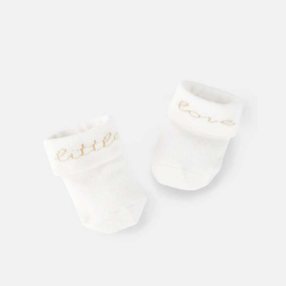 Pack de 2 pares de calcetines en algodón con puño plegable de Carter's