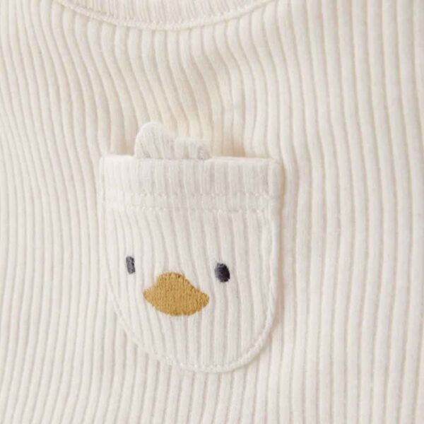 Pack tres baberos algodón diseño aves Carter's