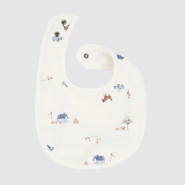 Pack tres baberos algodón diseño perro