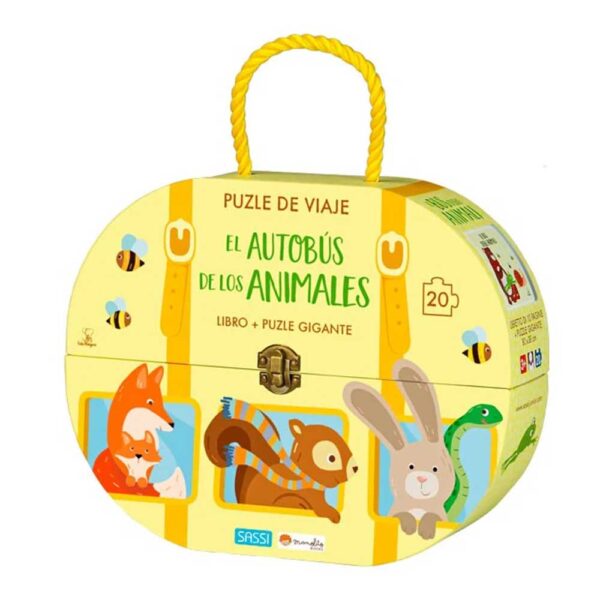 Puzzle de Viaje El Autobús de los Animales Manolito Books