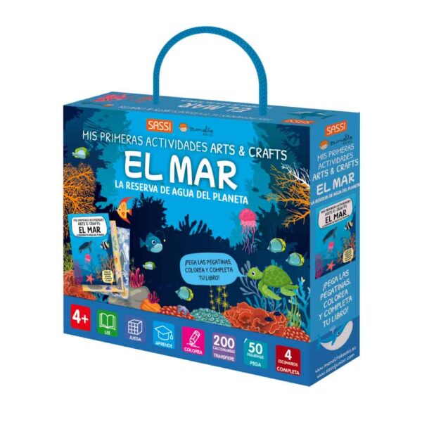 Libro + Juego El Mar Mis Primeras Actividades Manolito Books