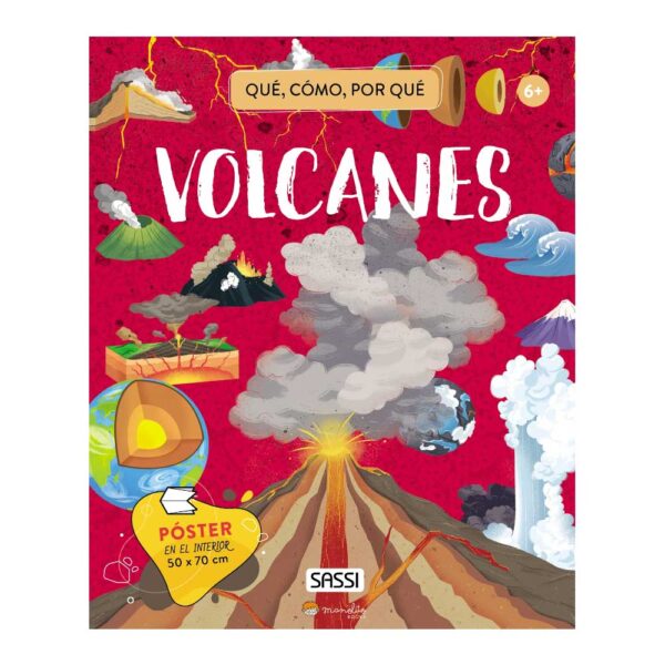 Libro-Atlas Los Volcanes Manolito Books