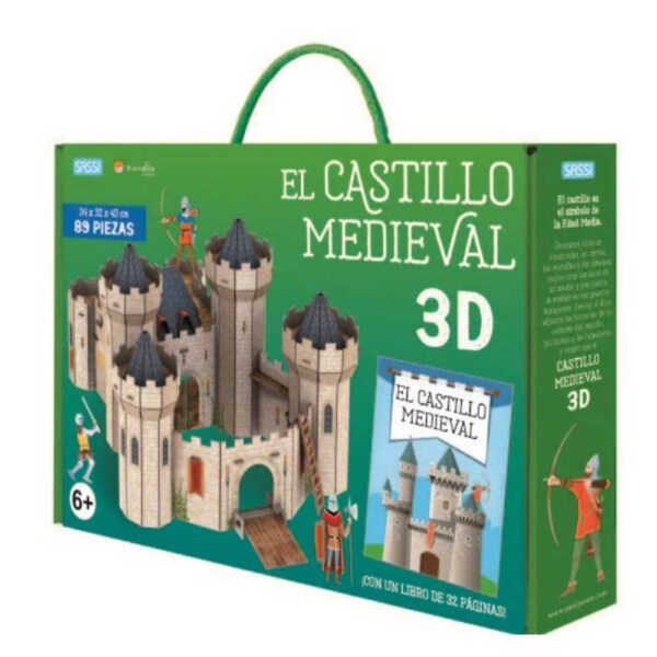 Libro El castillo medieval 3d Manolito Books