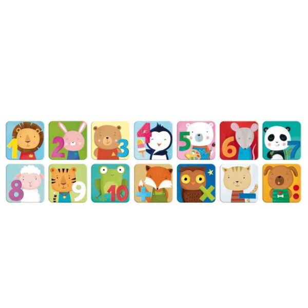 Libro + Juego Memo Números - Juega y Aprende Manolito Books