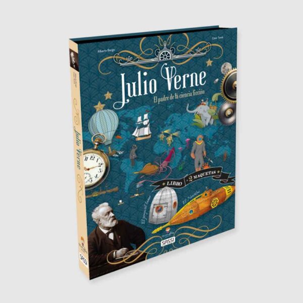 Libro + Maqueta 3D Julio Verne Manolito Books