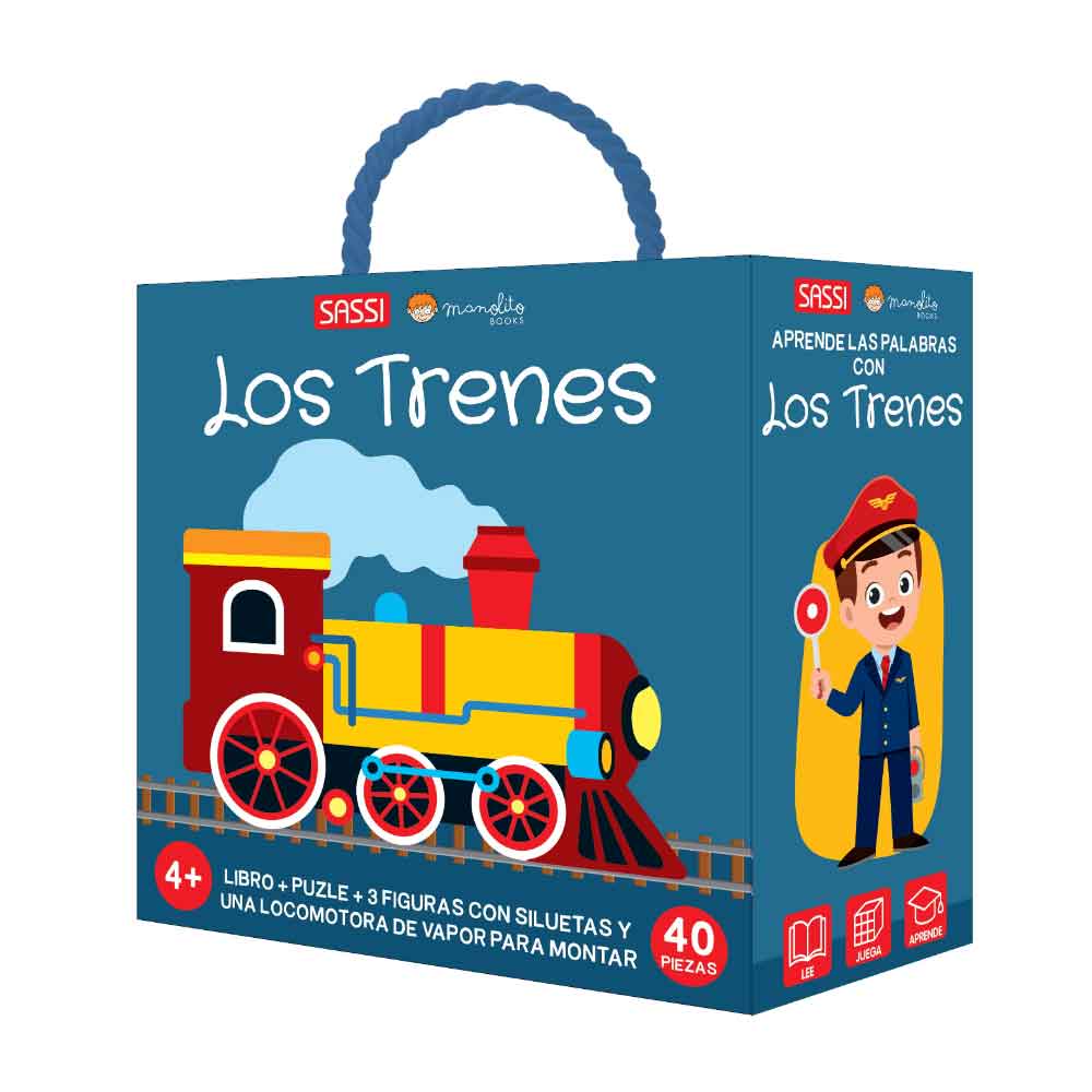 Libro Qbox Los Trenes Manolito Books