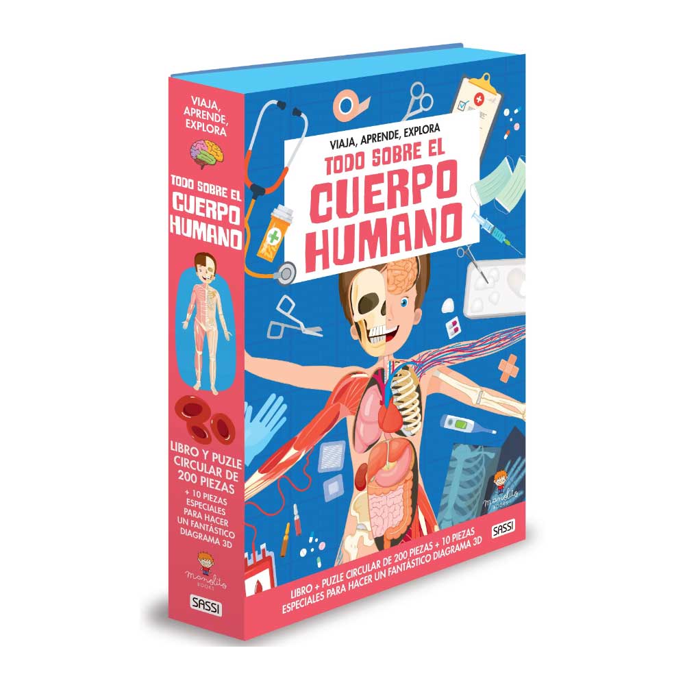 Libro Todo sobre el Cuerpo Humano Manolito Books