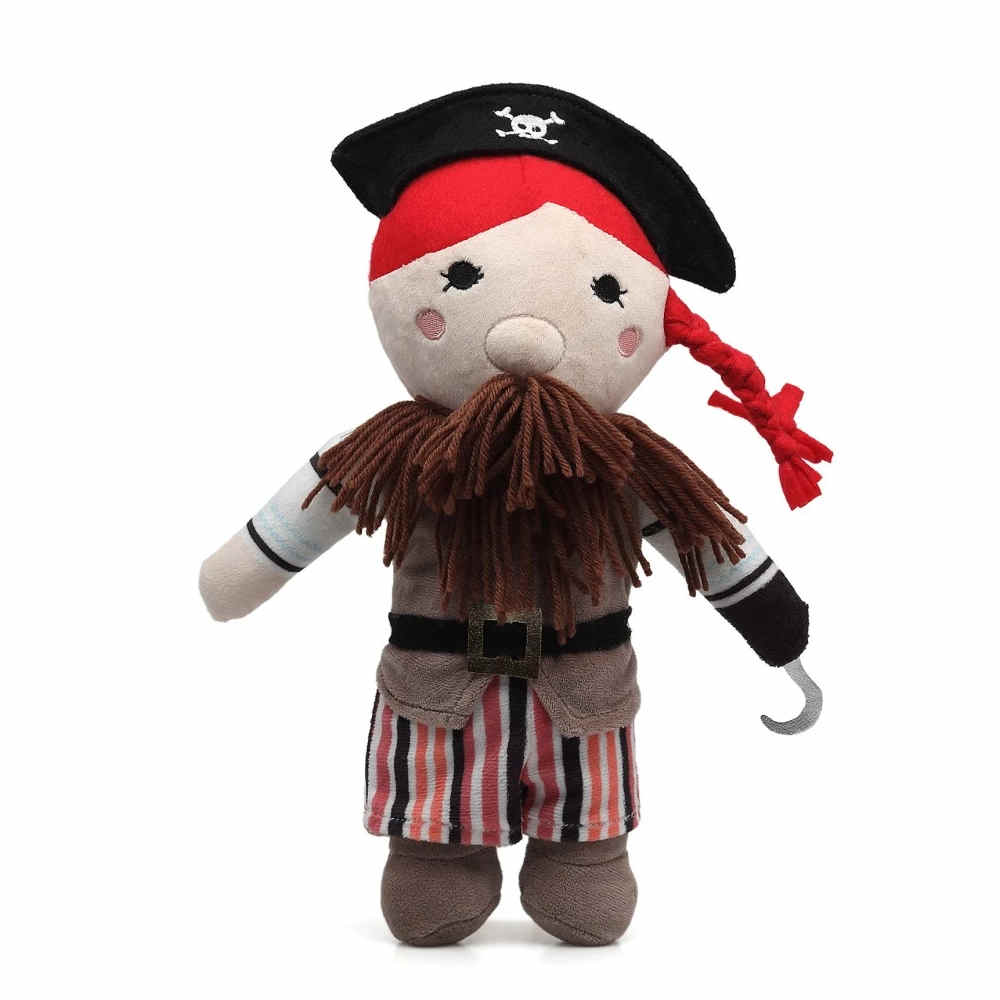 Muñeco de peluche pirata 40cm KioKids