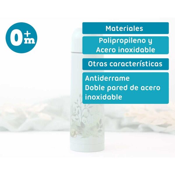 Termo 500 ml salvia KioKids