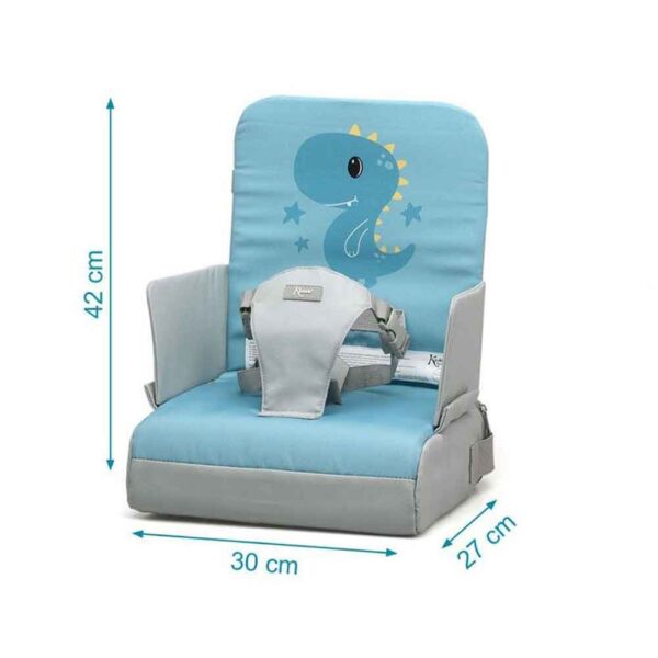 Trona de viaje azul dinosaurio KioKids