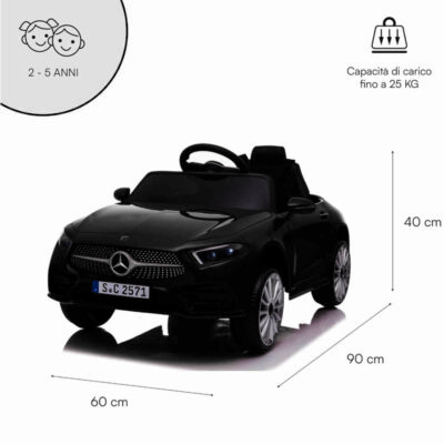 Coche Mercedes AMG eléctrico motor dual 6V Baroni Toys