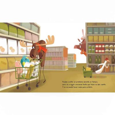 Libro El problema del Alce Manolito Books