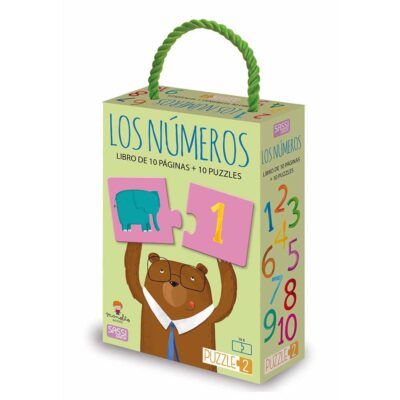 Libro Los Números Puzzle Vertical Manolito Books