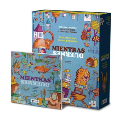 Libro y Puzzle Mientras Duermes Manolito Books