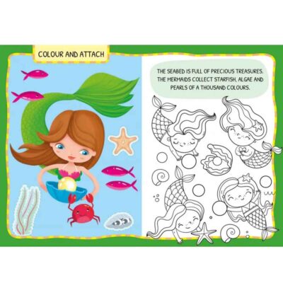 Libro Sirenas Mis actividades Artísticas Manolito Books