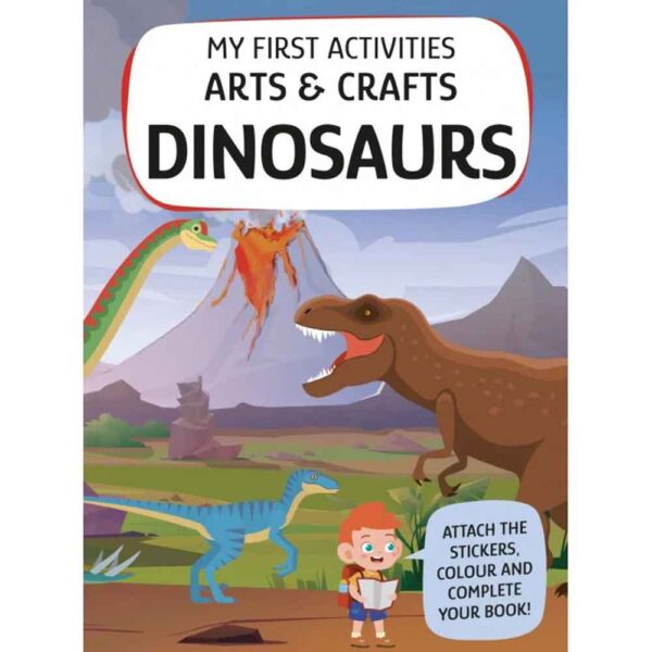 Libro Dinosaurios Mis actividades Artísticas Manolito Books