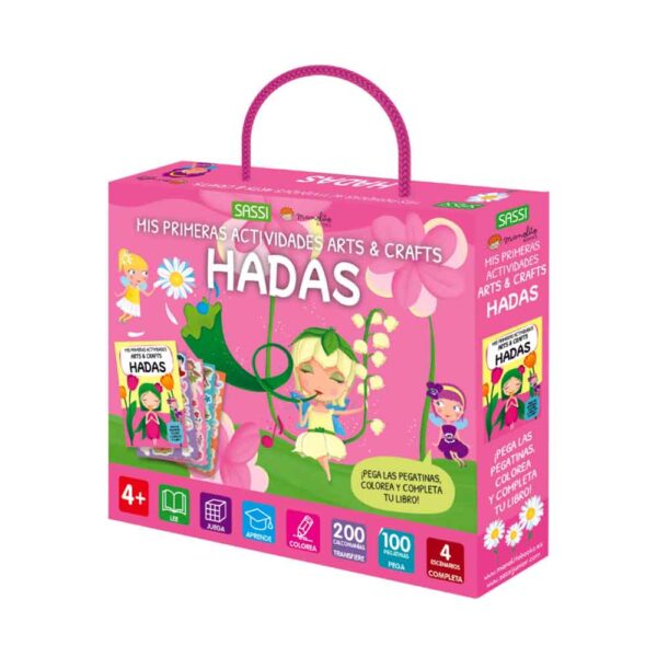 Libro Hadas Mis actividades Artísticas Manolito Books
