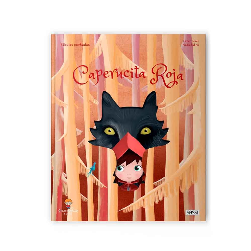Libro Caperucita Roja Fábulas Cortadas Manolito Books