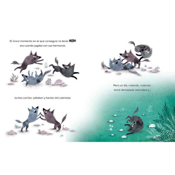 Libro El Lobo Miedoso Manolito Books