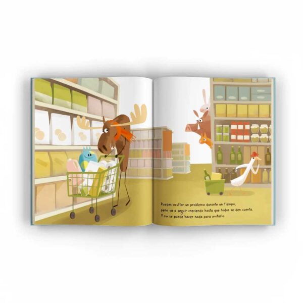 Libro El problema del Alce Manolito Books