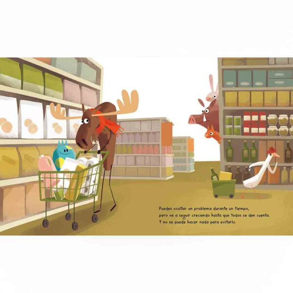 Libro El problema del Alce Manolito Books