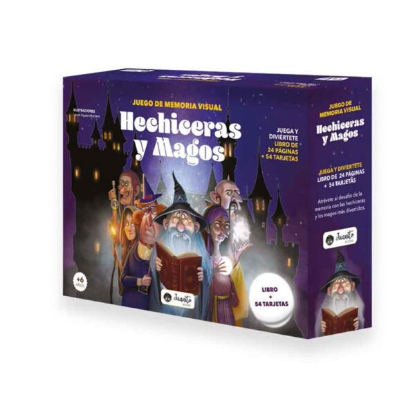 Libro y juego Hechiceras y Magos Manolito Books